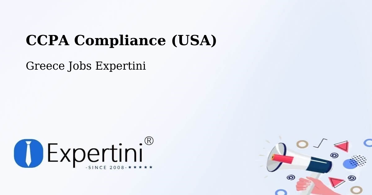 CCPA Privacy Rights & Compliance Notice – Péplos - Greece Jobs Expertini