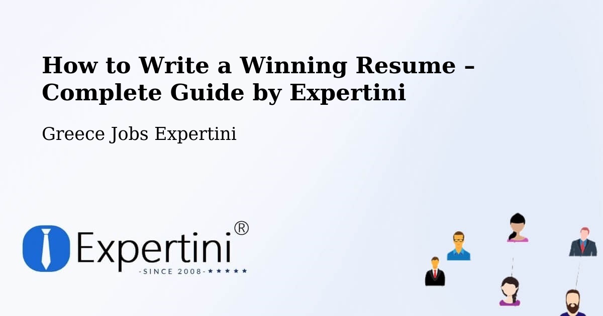 Resume Writing Guide for Job Seekers – Péplos - Péplos, Greece Jobs Expertini